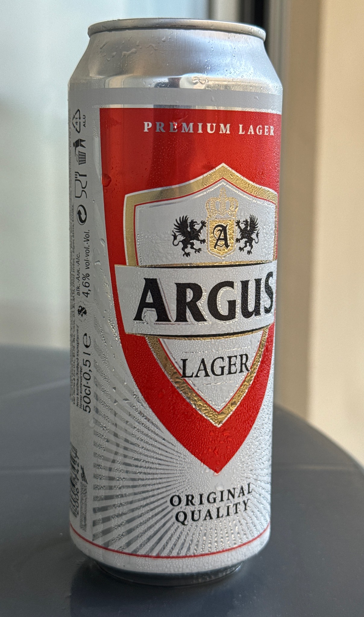Argus Lager, Czech Republic