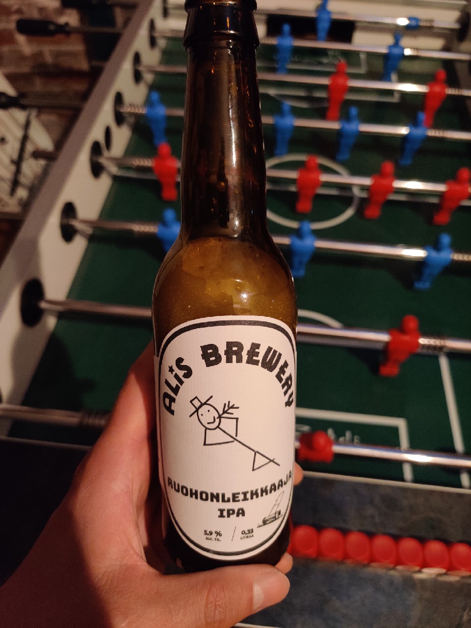 Ruohonleikkaaja IPA, Alis Brewery