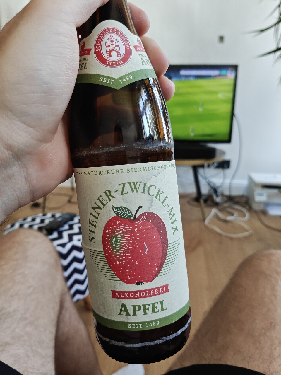 Apfel Zwickl-Mix alkoholfrei, Schlossbrauerei Stein