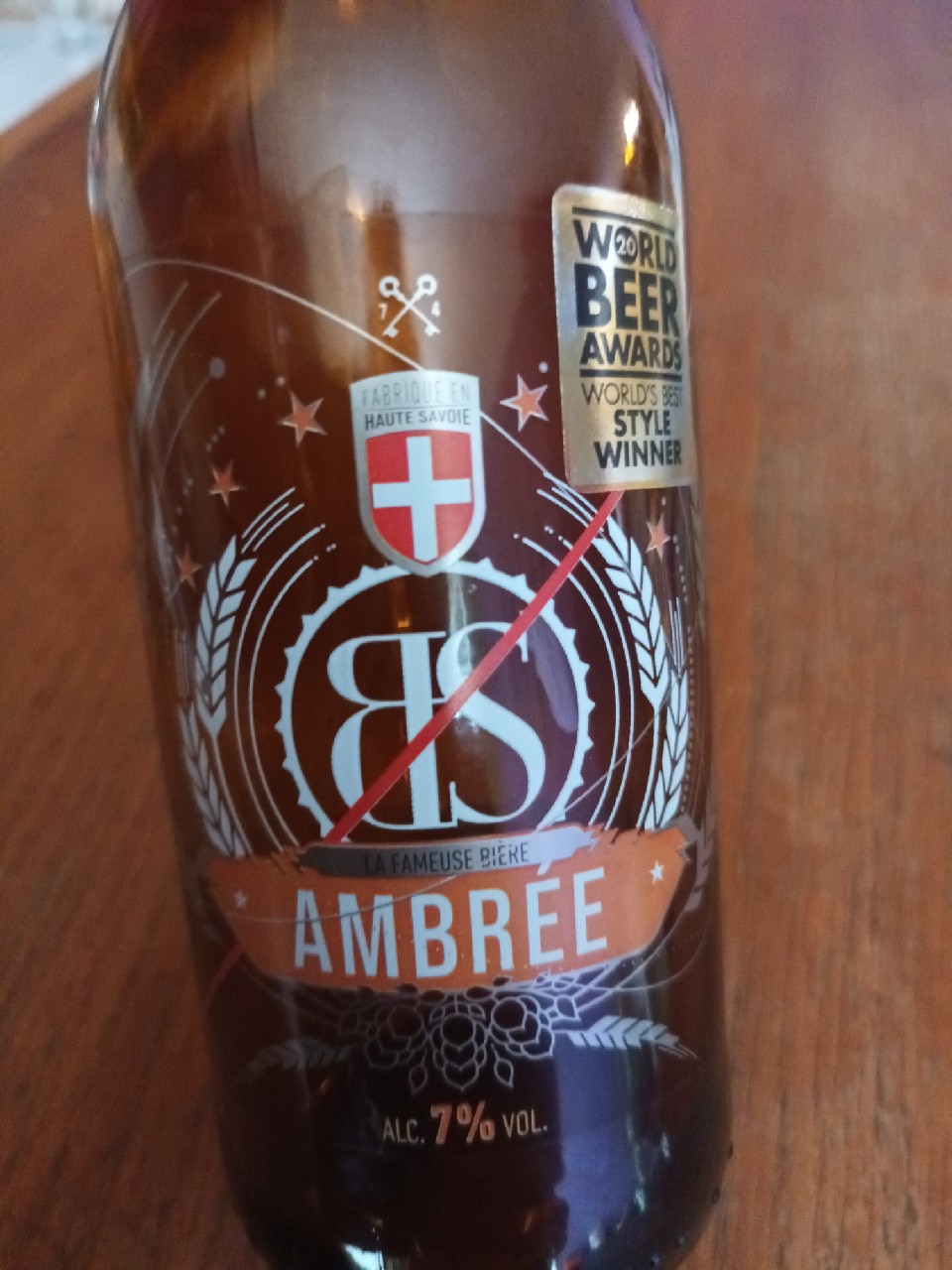 Brasseurs Savoyards Ambrée, France