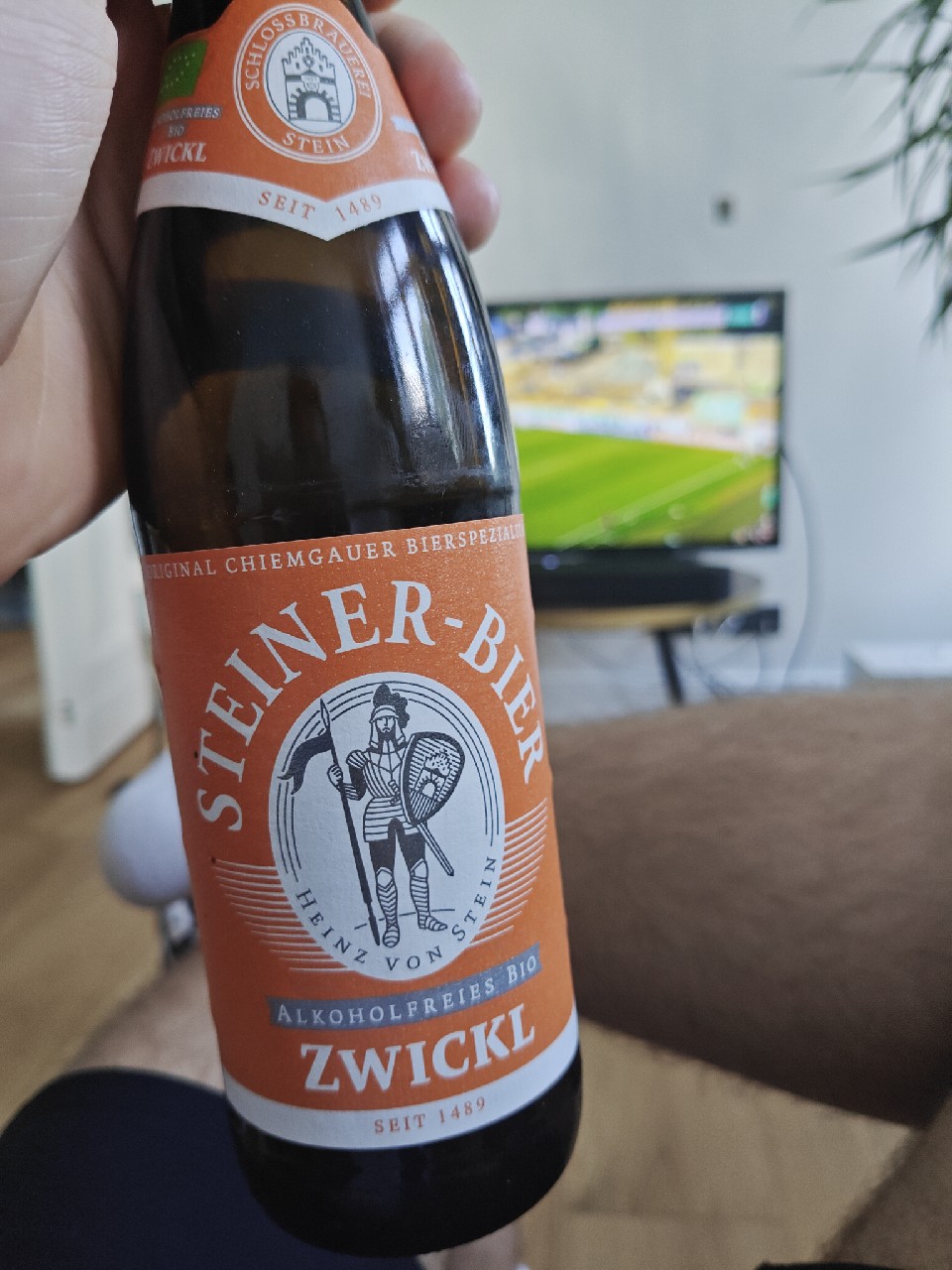 Steiner-Bier Bio Zwickl alkoholfreies, Steiner