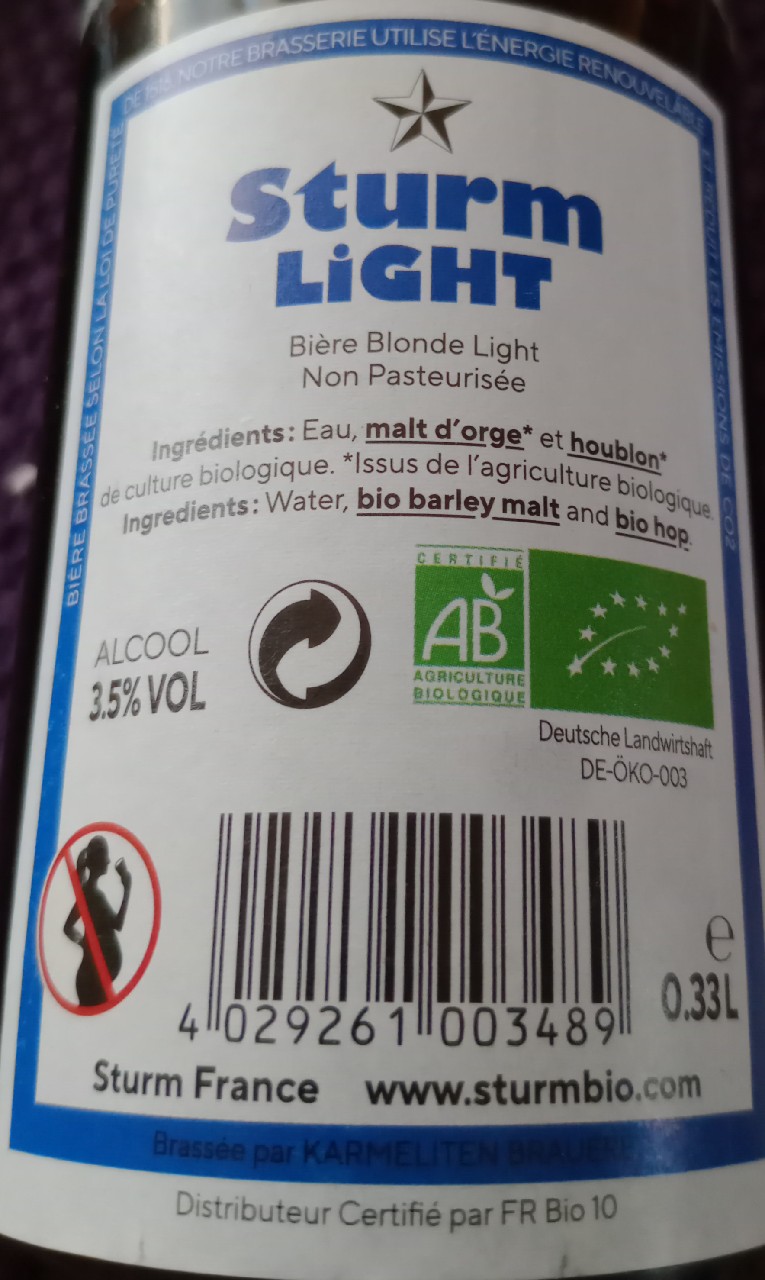 sturm light, Germany