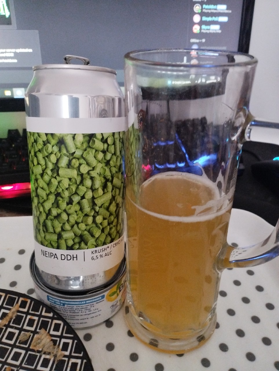 NEIPA DDH Krush / Cryo Hops Simcoe, France