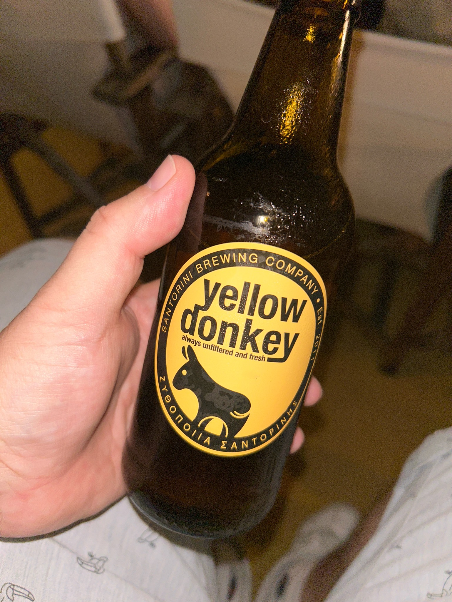 Yellow Donkey, Donkey Santorini Brewing Company