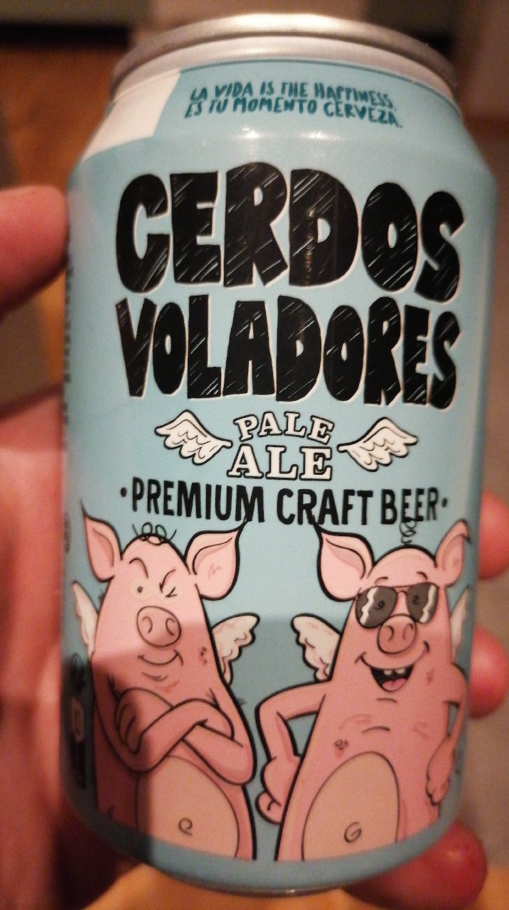 Cerdos Voladores Pale Ale, Barcelona Beer Company