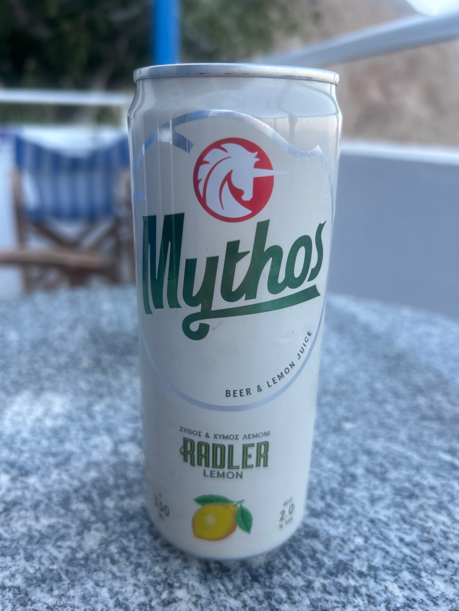 Mythos Radler, Greece