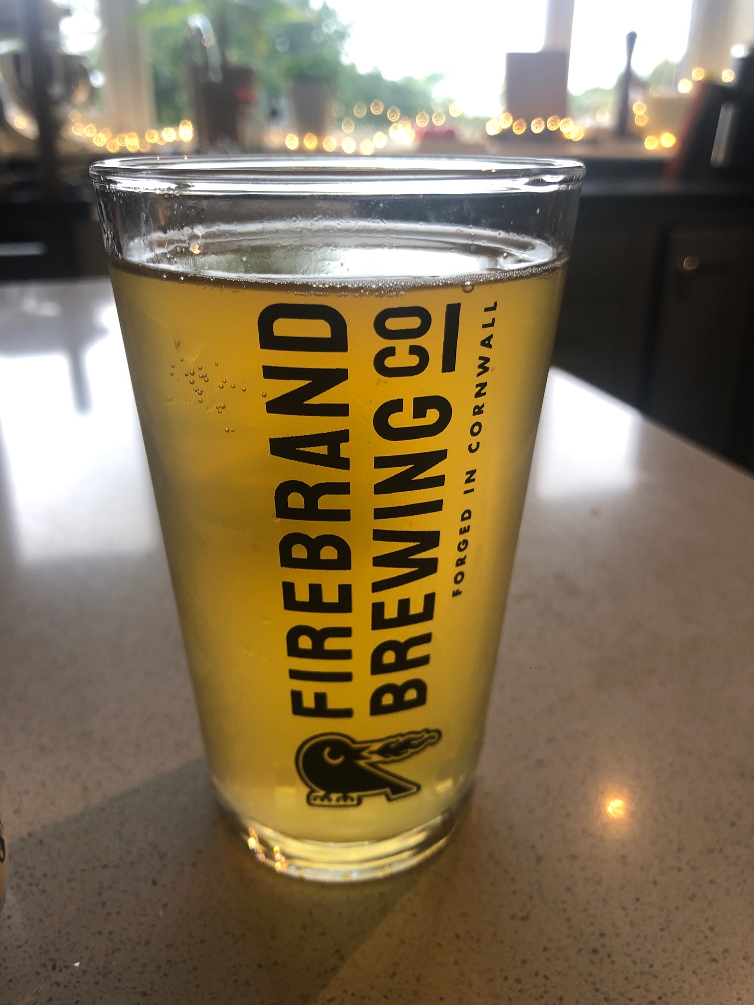 Helles Beach, Firebrand Brewing Company