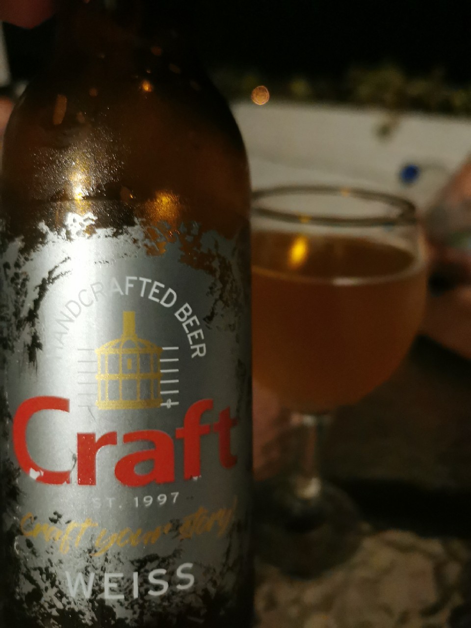 Craft Athens Weiss, Haskos Craft Beer Athens Microbrewery