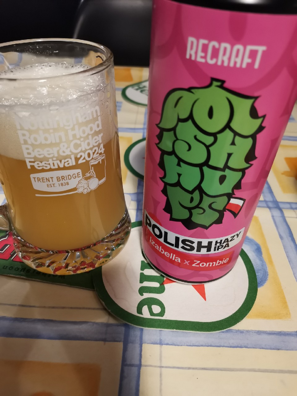 Polish Hops: Hazy IPA Izabella x Zombie, Recraft