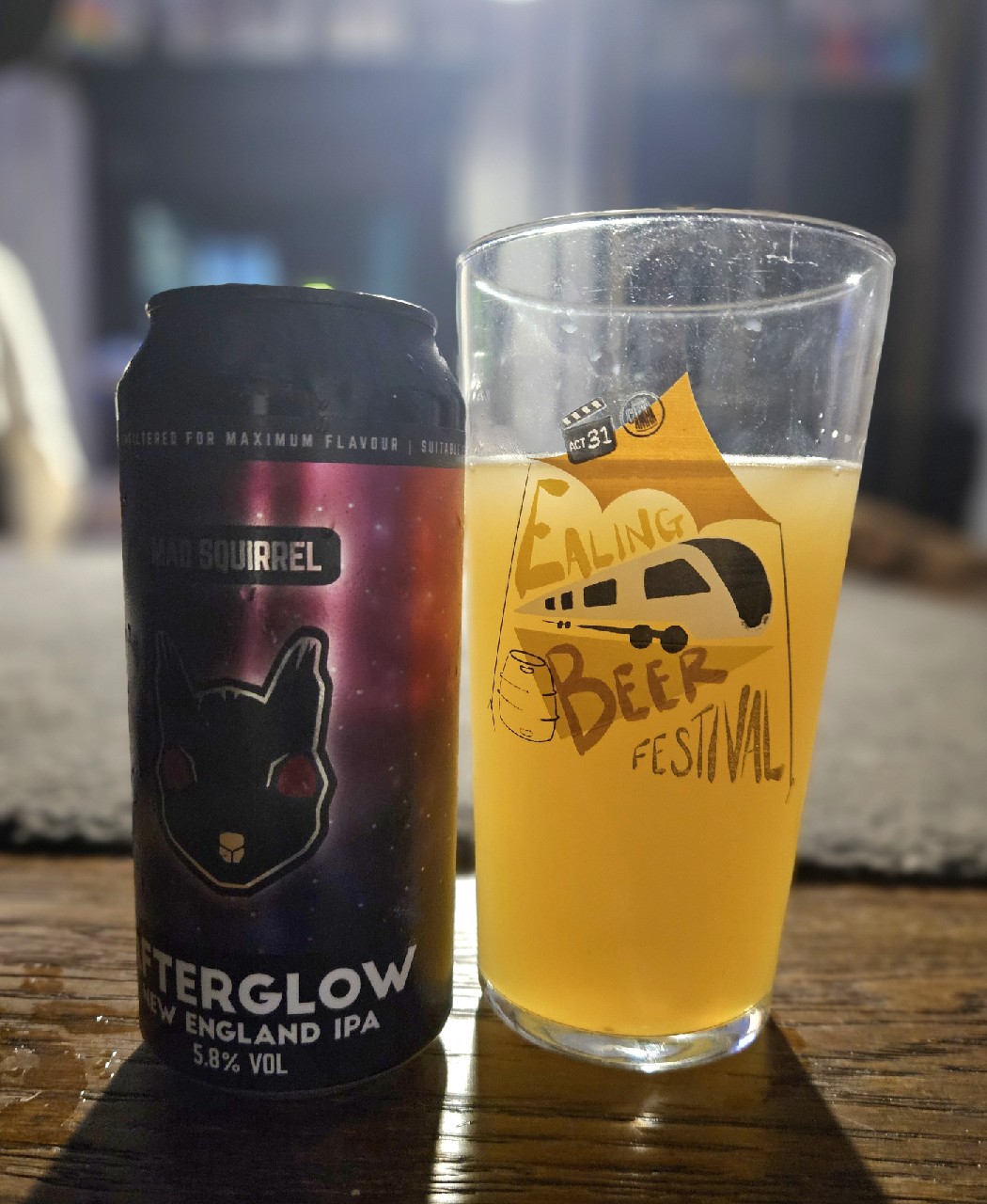 Afterglow, Mad Squirrel Brewing