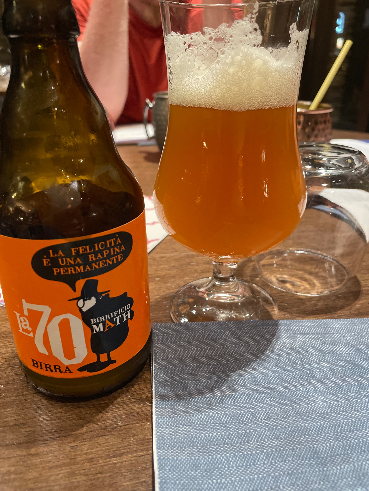 La 70, Birrificio Math
