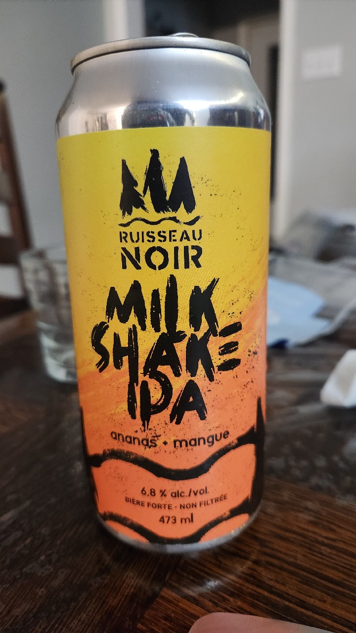 Milk Shake Ipa, Ruisseau Noir