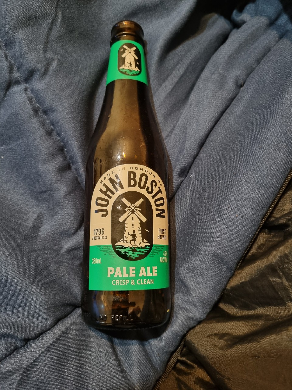 John Boston Pale Ale, John Boston (Pinnacle Drinks)