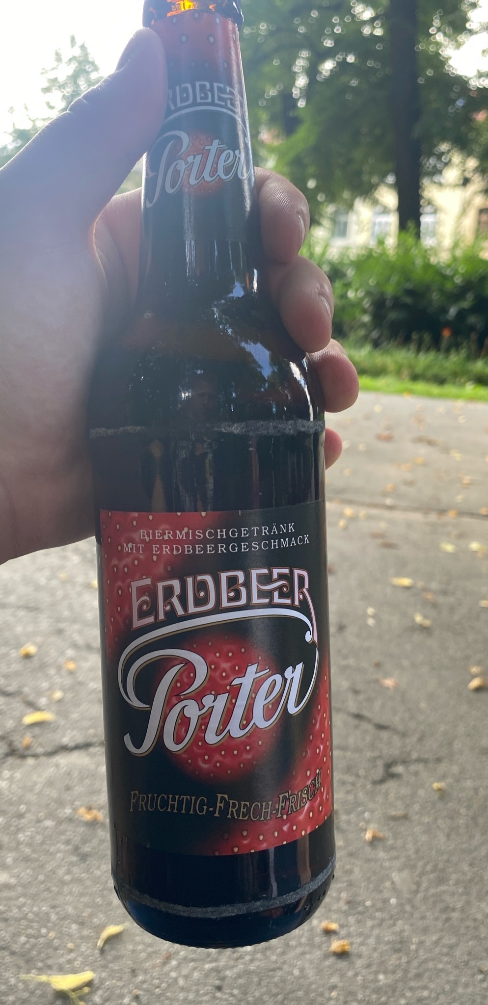 Bergquell Erdbeer Porter, Bergquell Brauerei Löbau