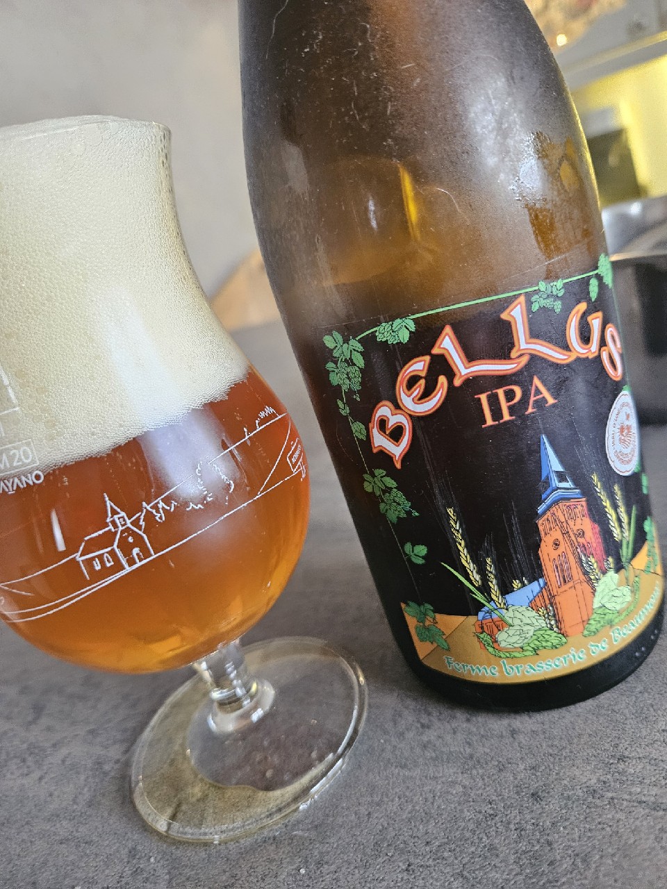 Bellus IPA, Ferme Brasserie De Beaumont (Bellus)