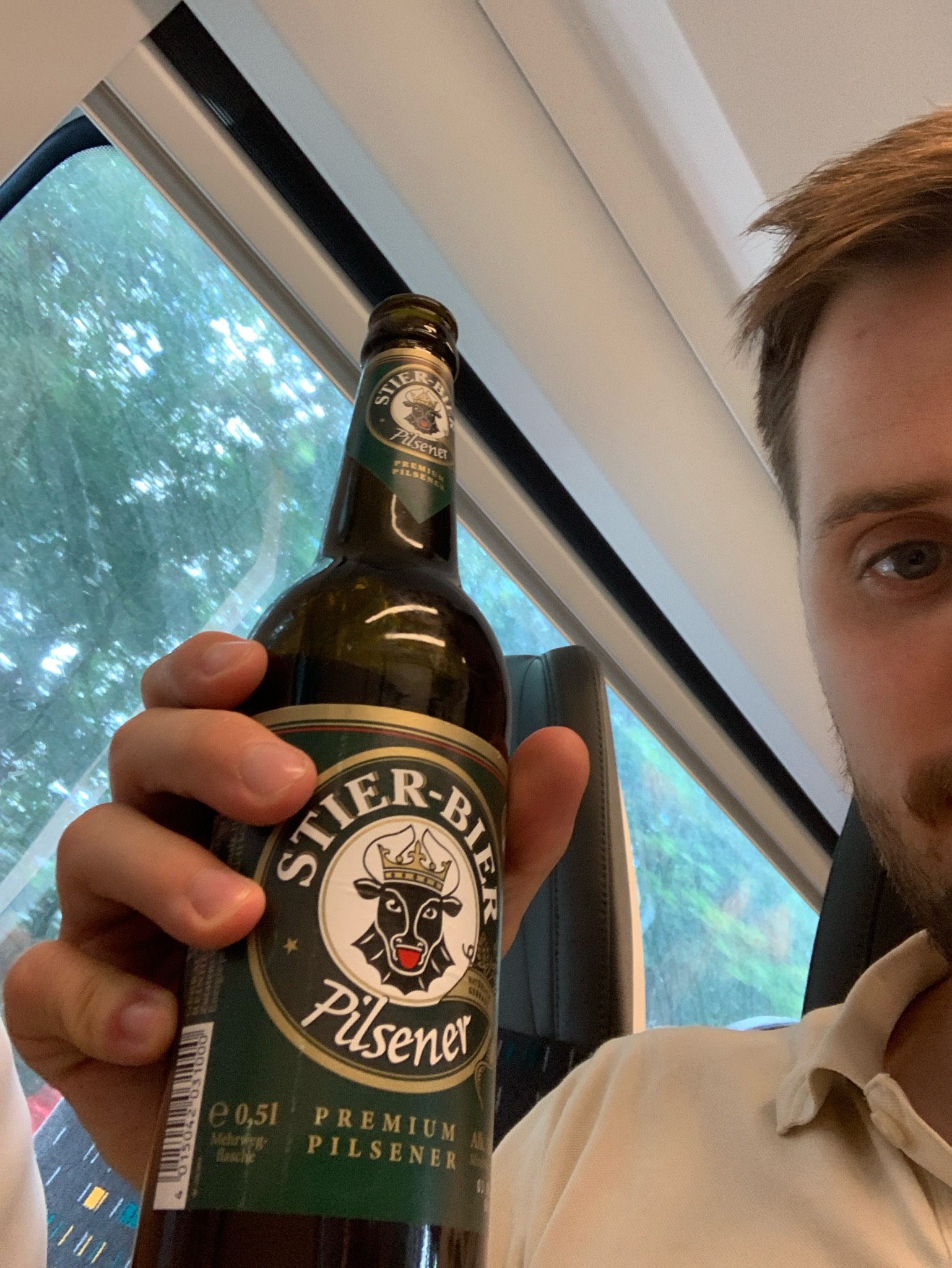 Stier-Bier Pilsener, Darguner Brauerei (Harboe)