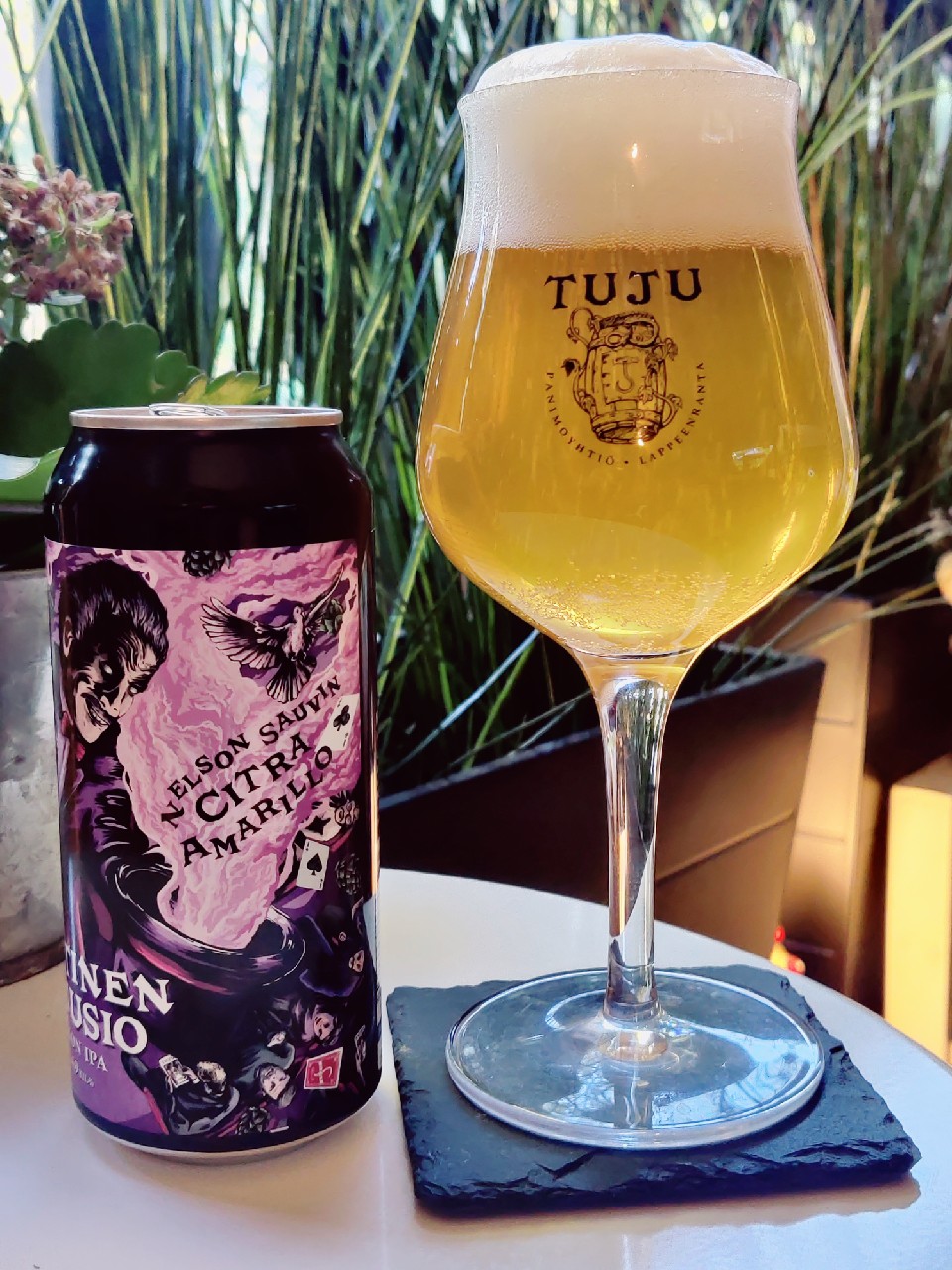 Hoptinen Illuusio: Nelson Sauvin, Citra, Amarillo, Finland