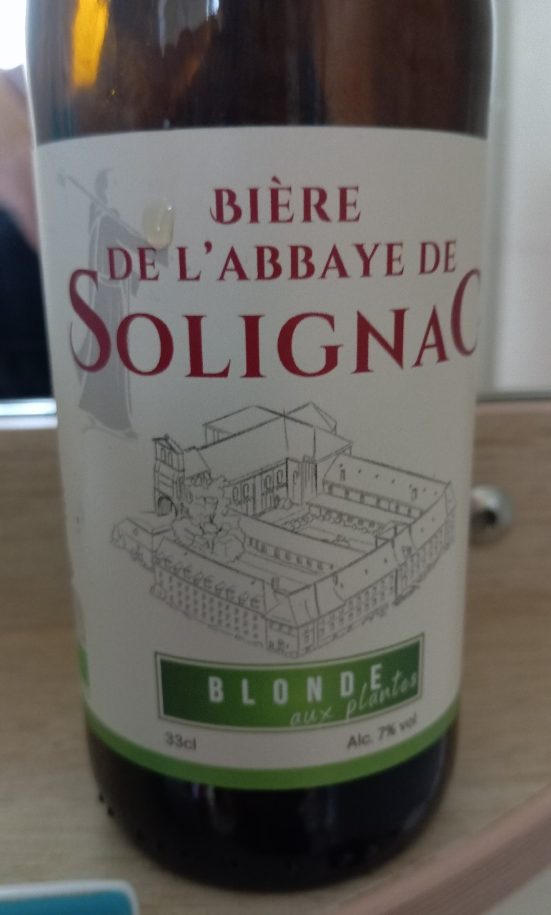 Abbaye De Solignac Blonde Aux Plantes, Abbaye De Solignac