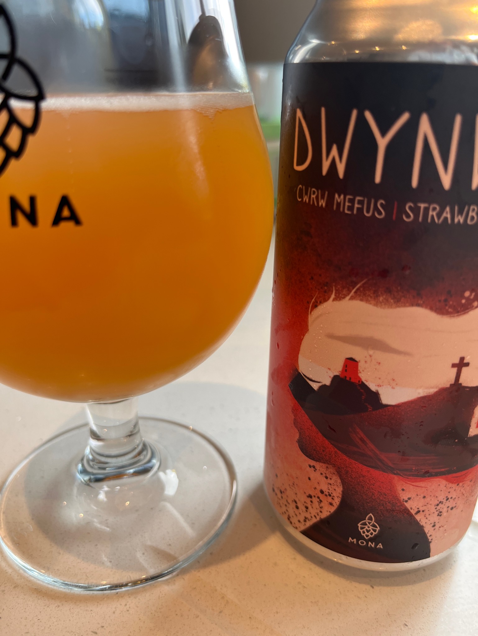 Dwynwen, Bragdy Mona