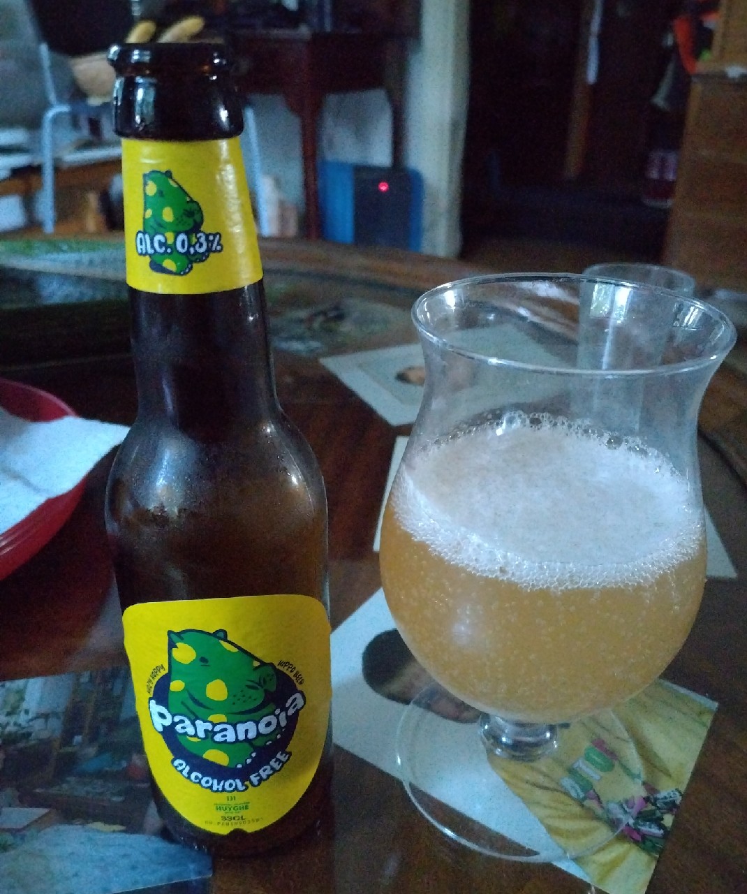 Paranoia Alcohol Free, Belgium