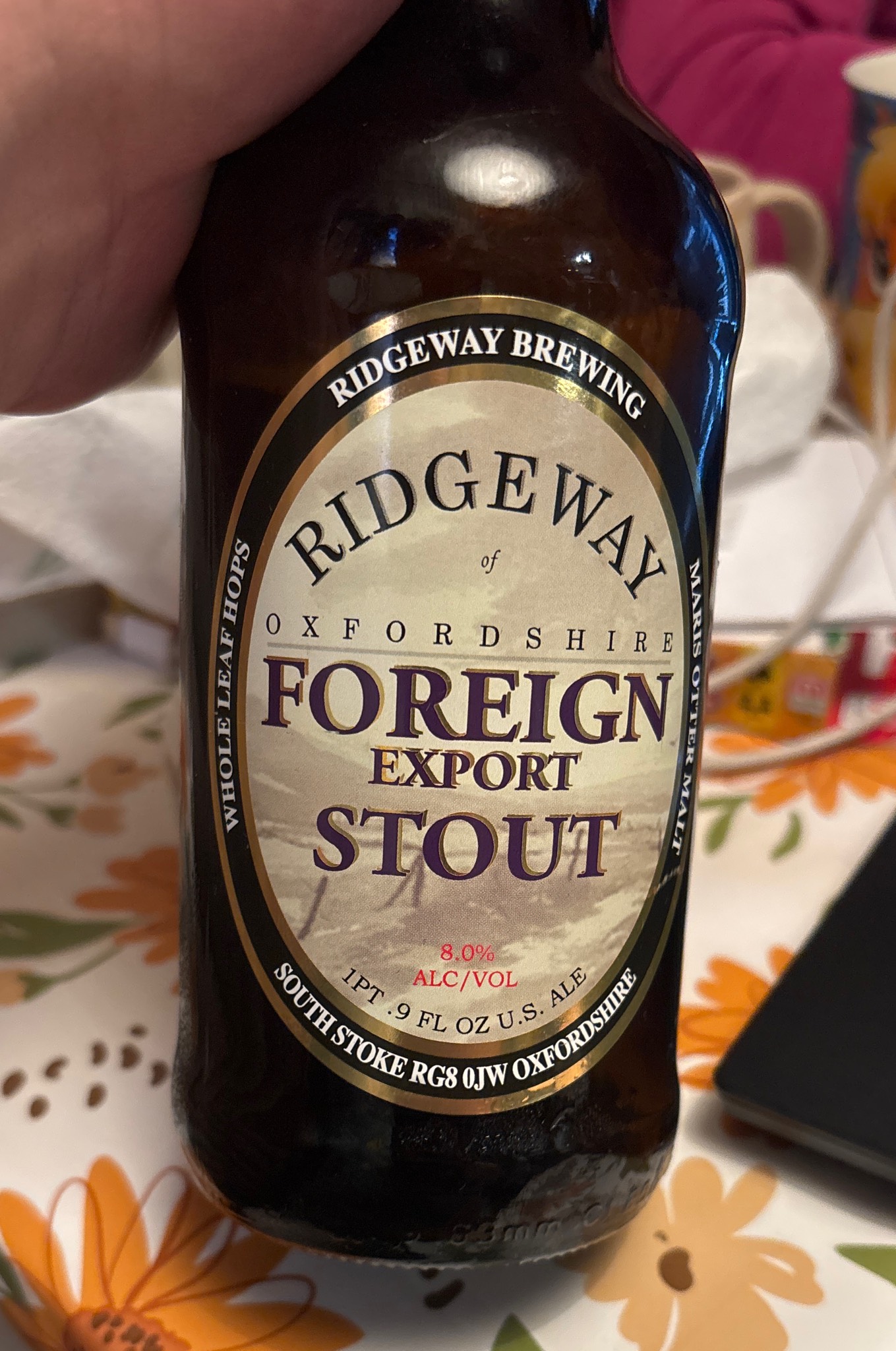 Foreign Export Stout, England