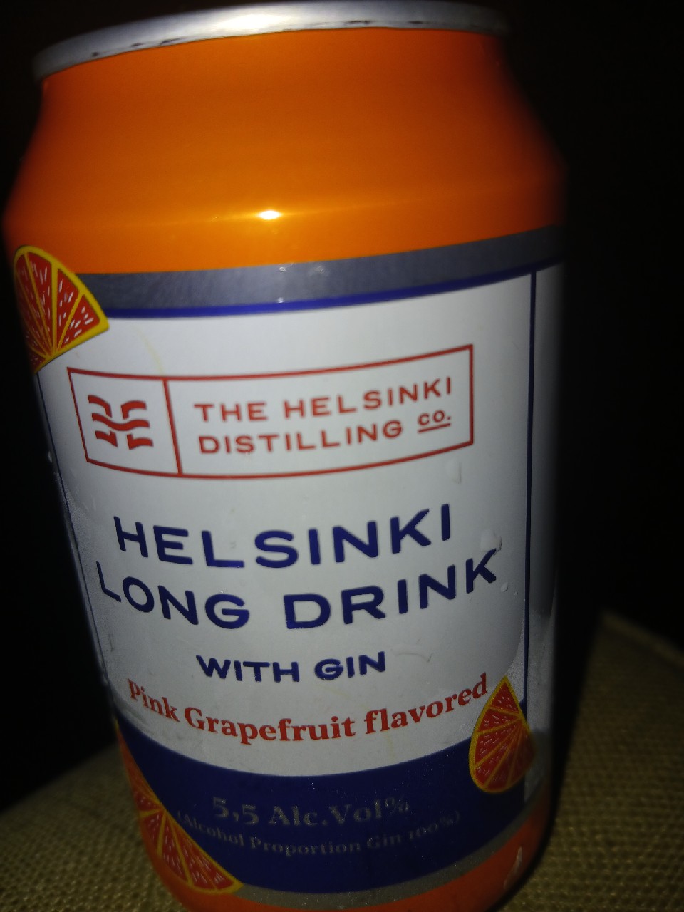 Helsinki Long Drink: Gin & Pink Grapefruit, Finland