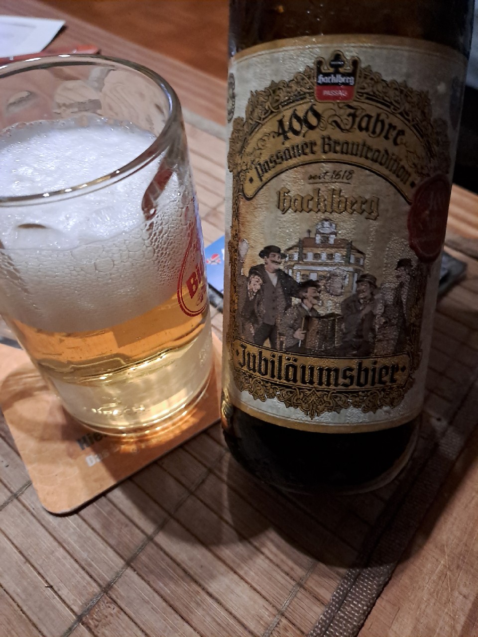 Hacklberg Jubiläumsbier 400 Jahre, Brauerei Hacklberg
