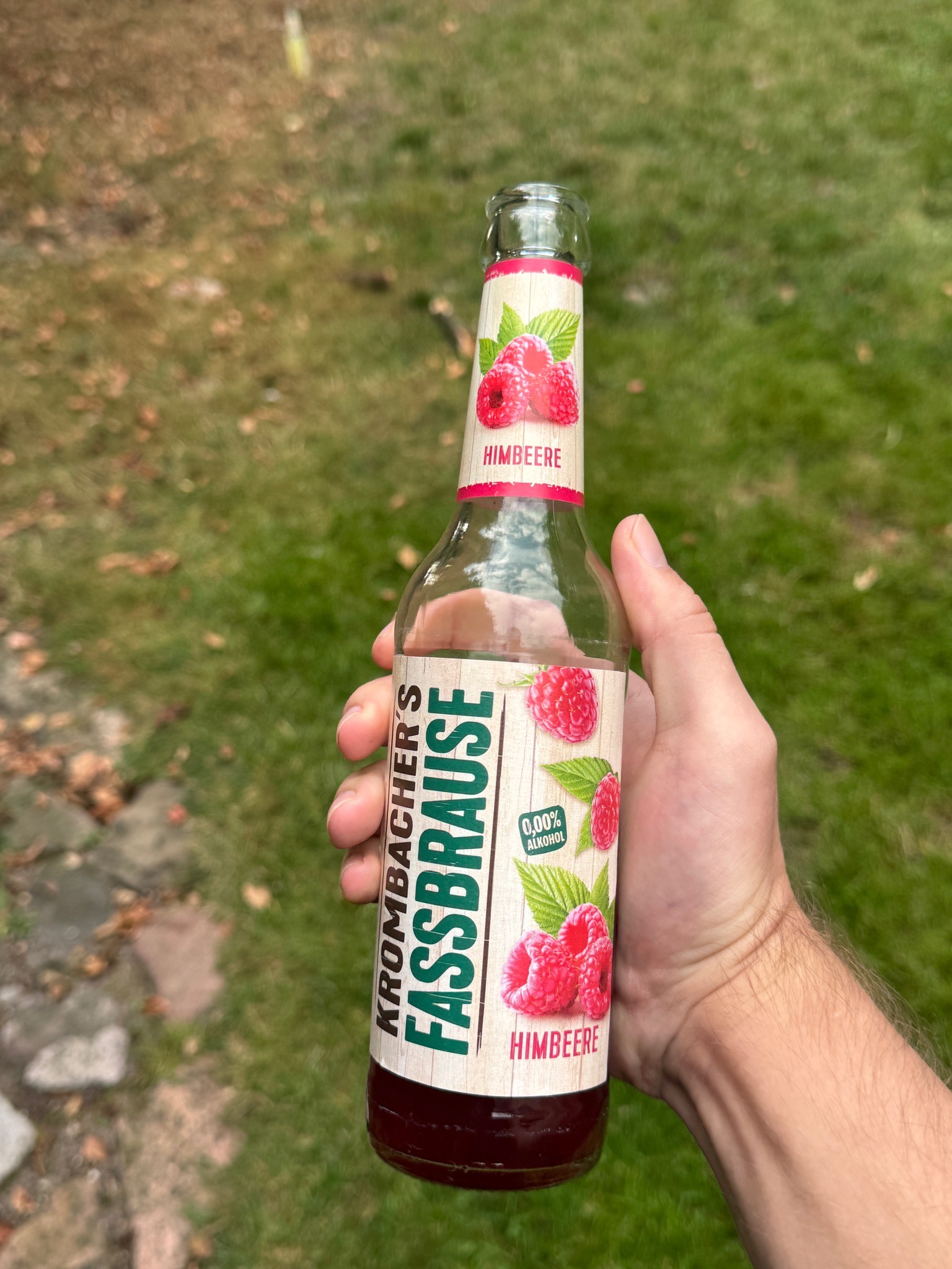 Krombacher's Fassbrause Himbeere, Germany