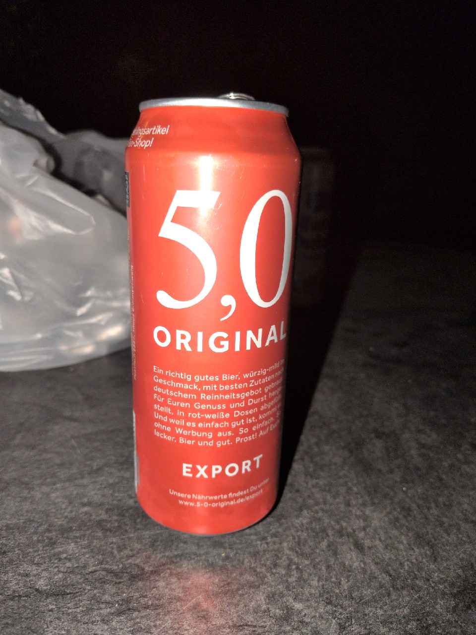 5,0 Original Export / Lager, Germany