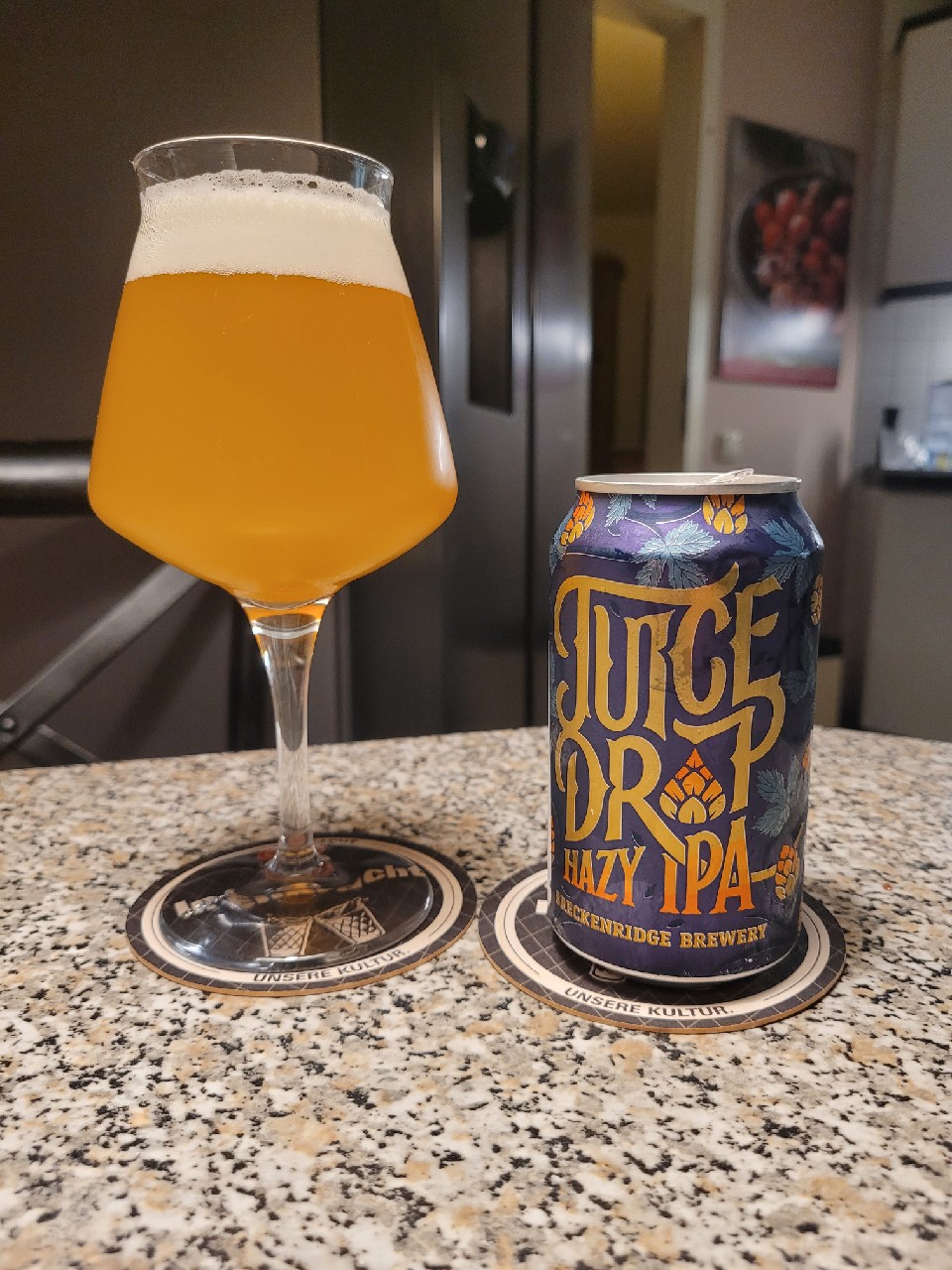 Juice Drop Hazy IPA, Breckenridge Brewery (AB InBev)