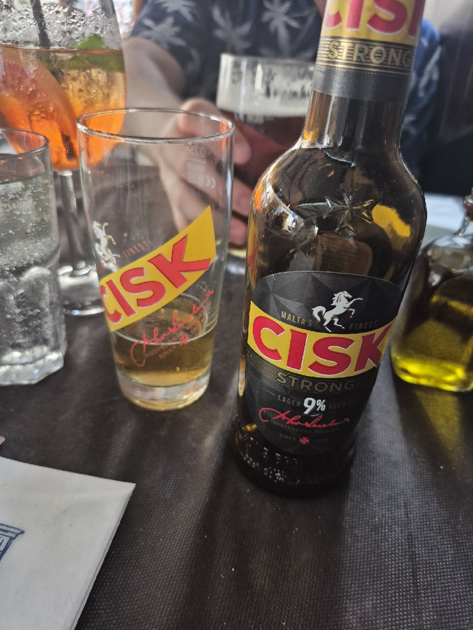 Cisk XS Extra Strong Lager Beer, Malta