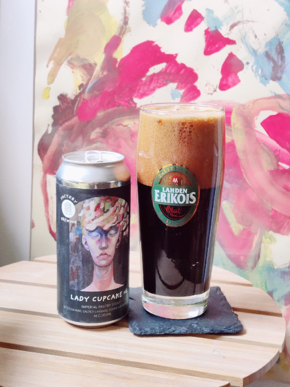 Lady Cupcake #6 (Cocoa Nibs, Salted Caramel Cookie & Marshmallow), Finland