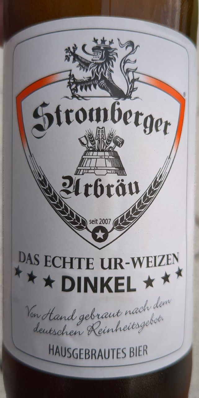 Das Echte Ur-Weizen Dinkel Hausbier, Germany