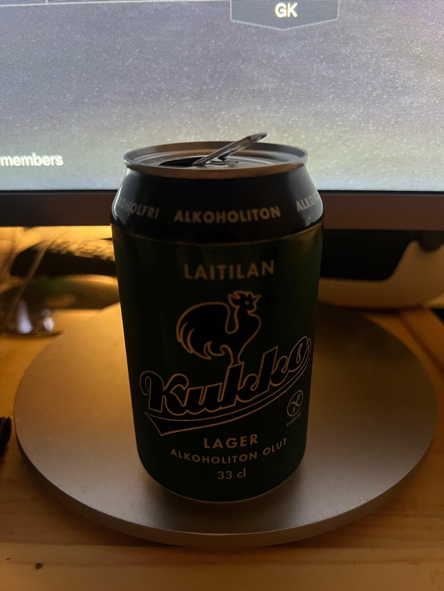 Kukko Lager Alkoholiton, Finland