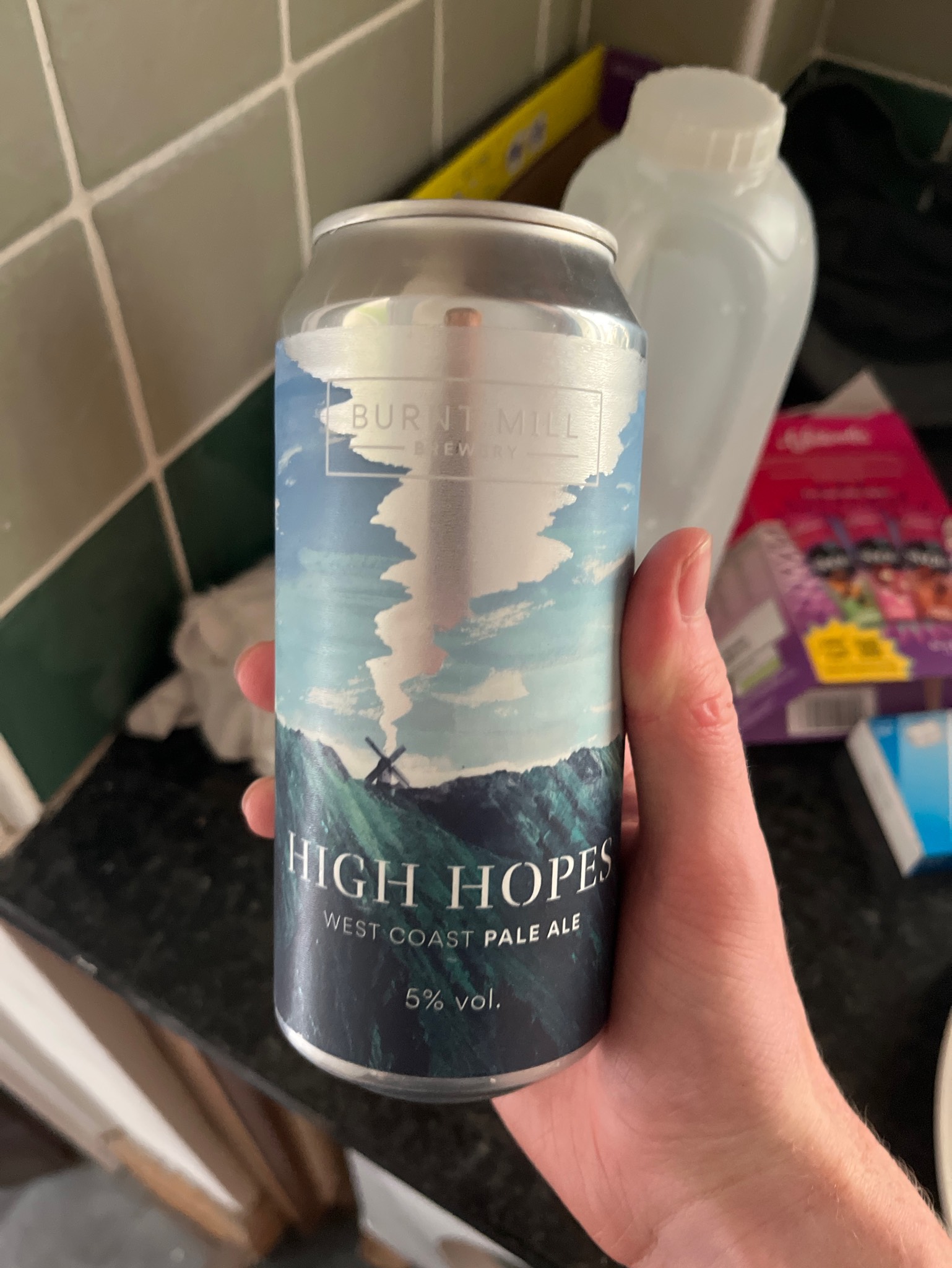 High Hopes, Burnt Mill Brewery