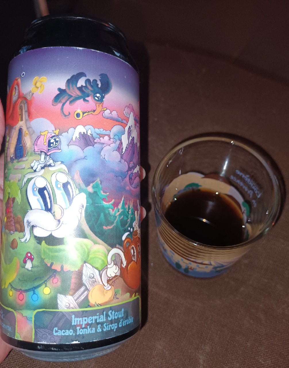 Imperial Stout Cacao, Tonka & Sirop D'Érable, La Petite Aixoise