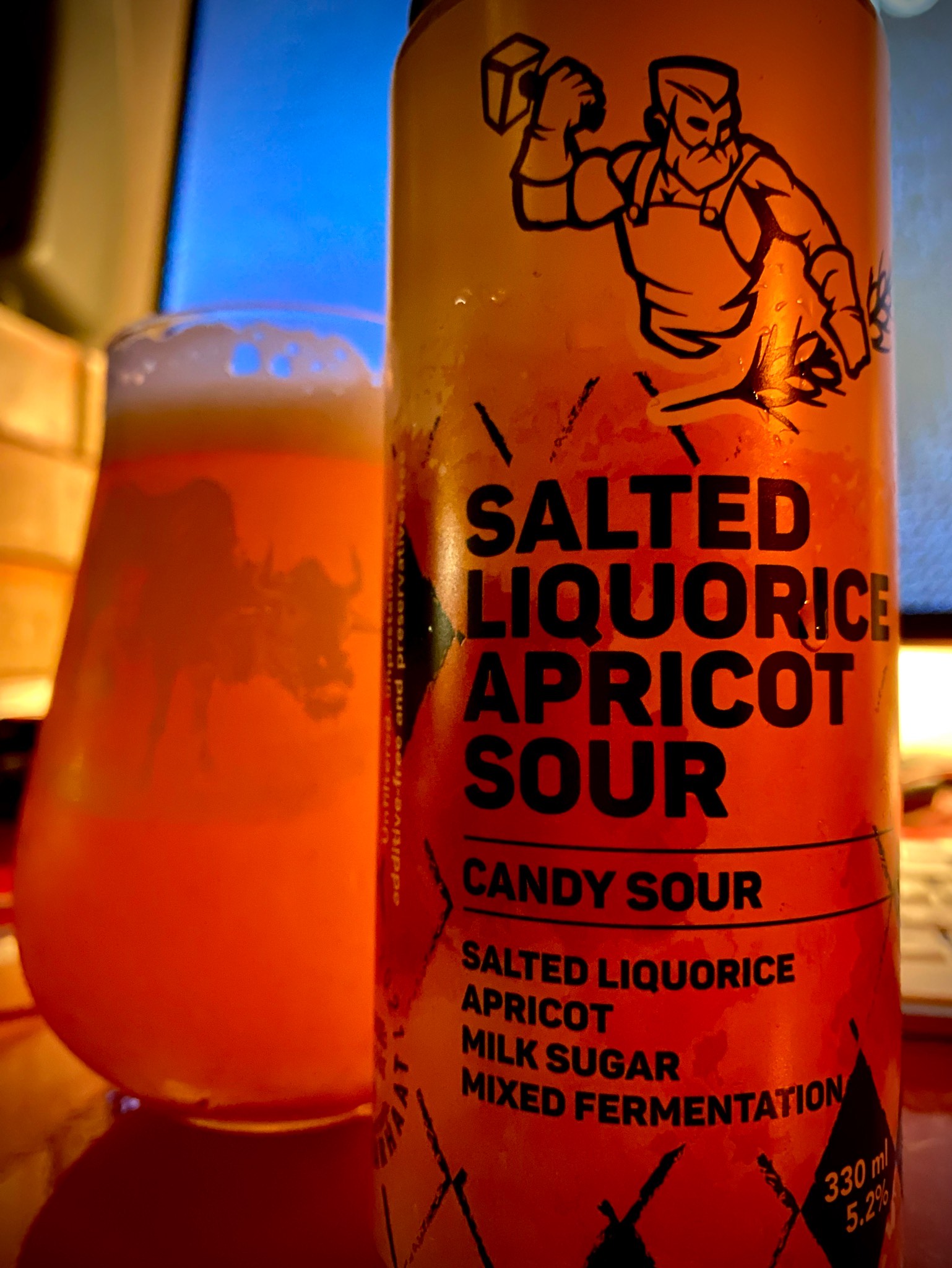Salted Liquorice Apricot Sour, Finland