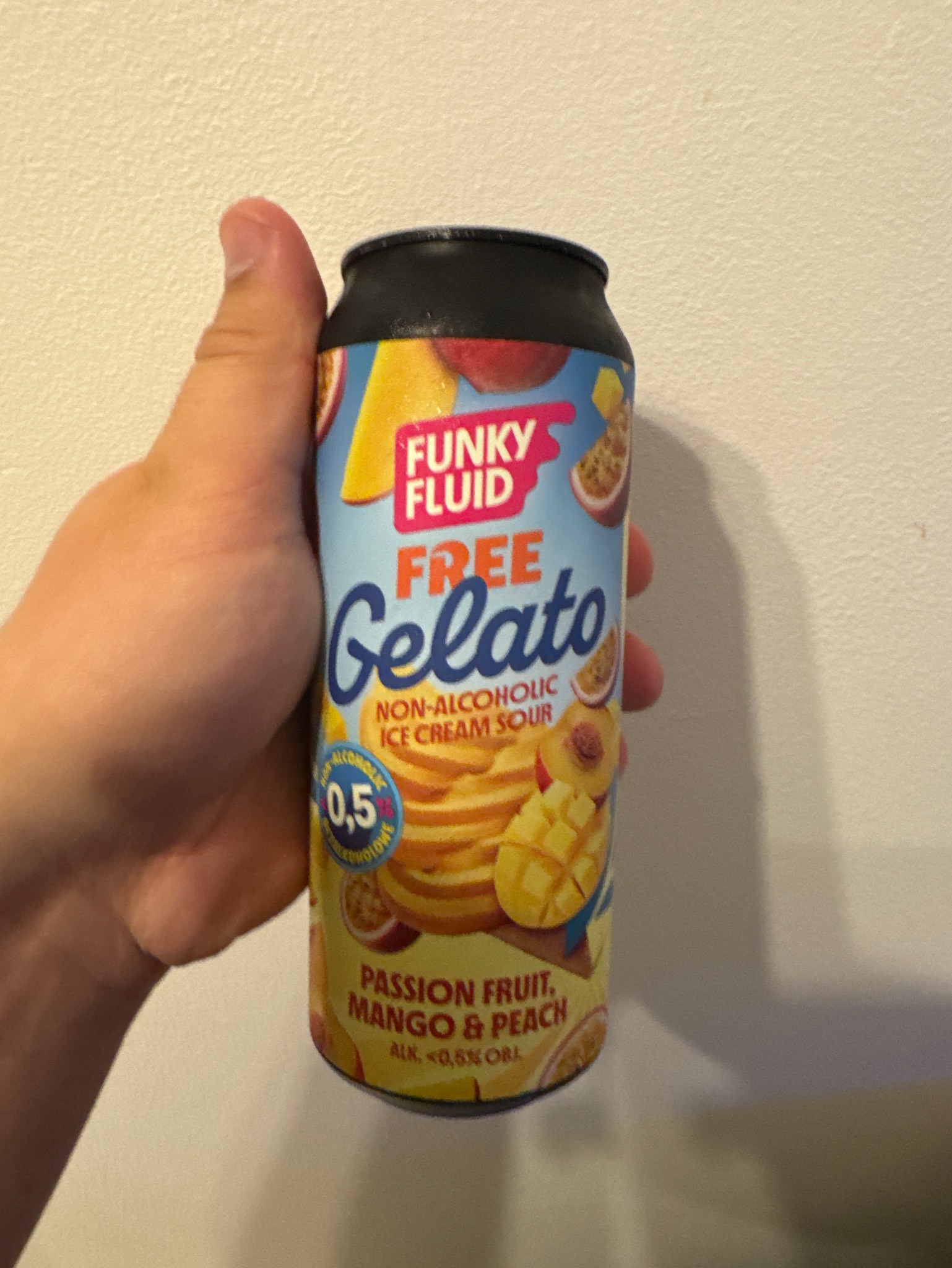 Free Gelato: Passion Fruit, Mango & Peach, Poland