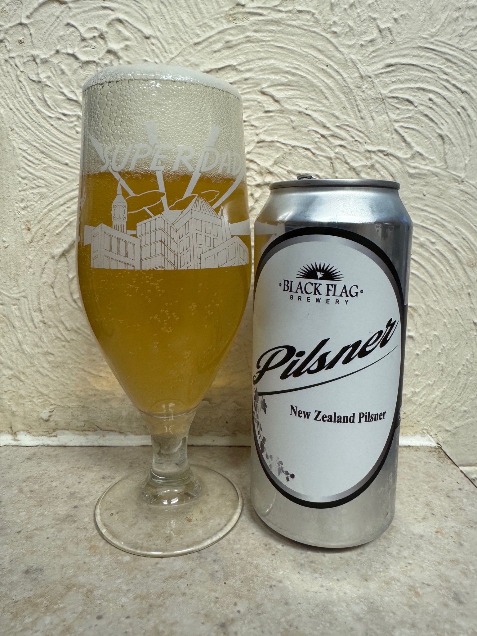 New Zealand Pilsner, Black Flag Brewery