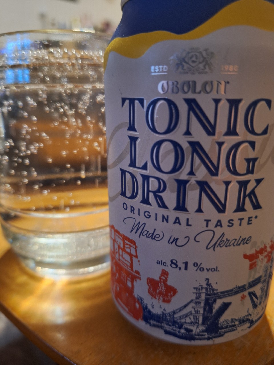 Obolon Tonic Long Drink, Ukraine