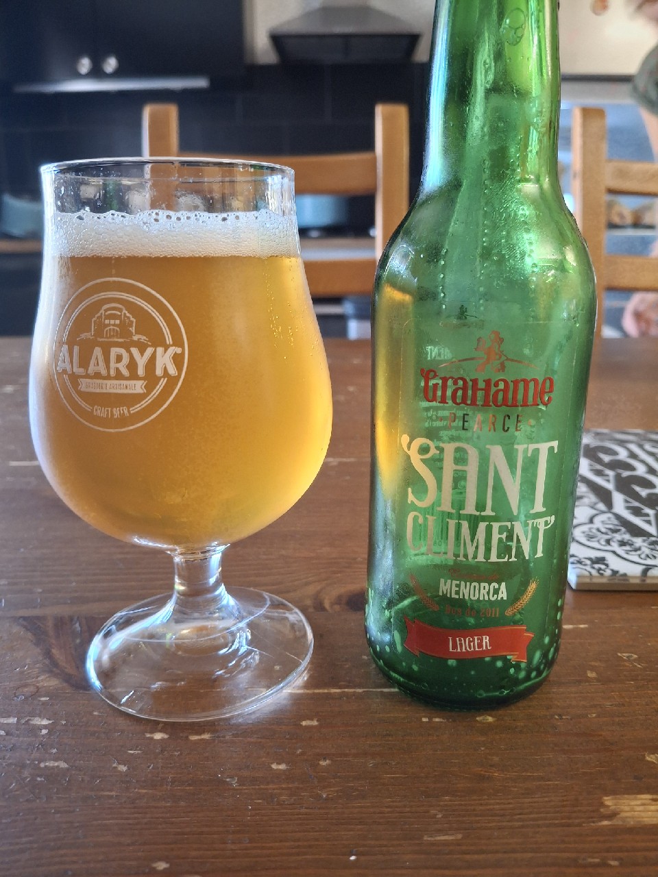 Grahame Pearce Sant Climent Lager, Spain