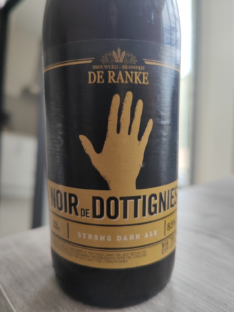 Noir De Dottignies, Belgium