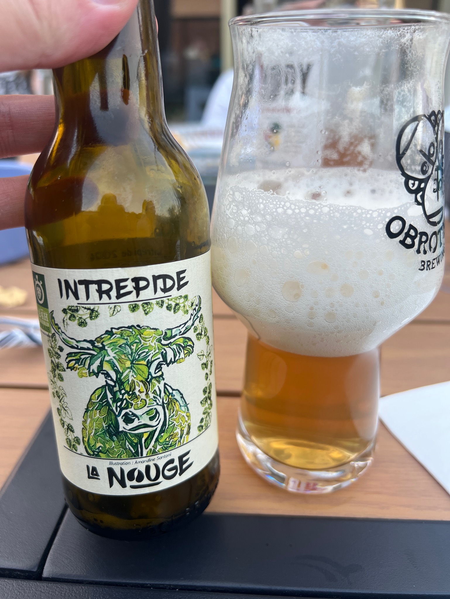 Intrépide, La Nouge