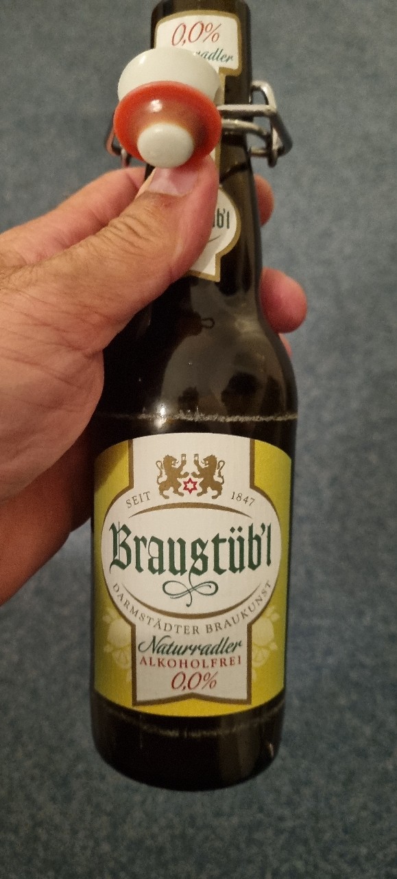 braustübel Natur Radler alkoholfrei, Darmstädter Privatbrauerei