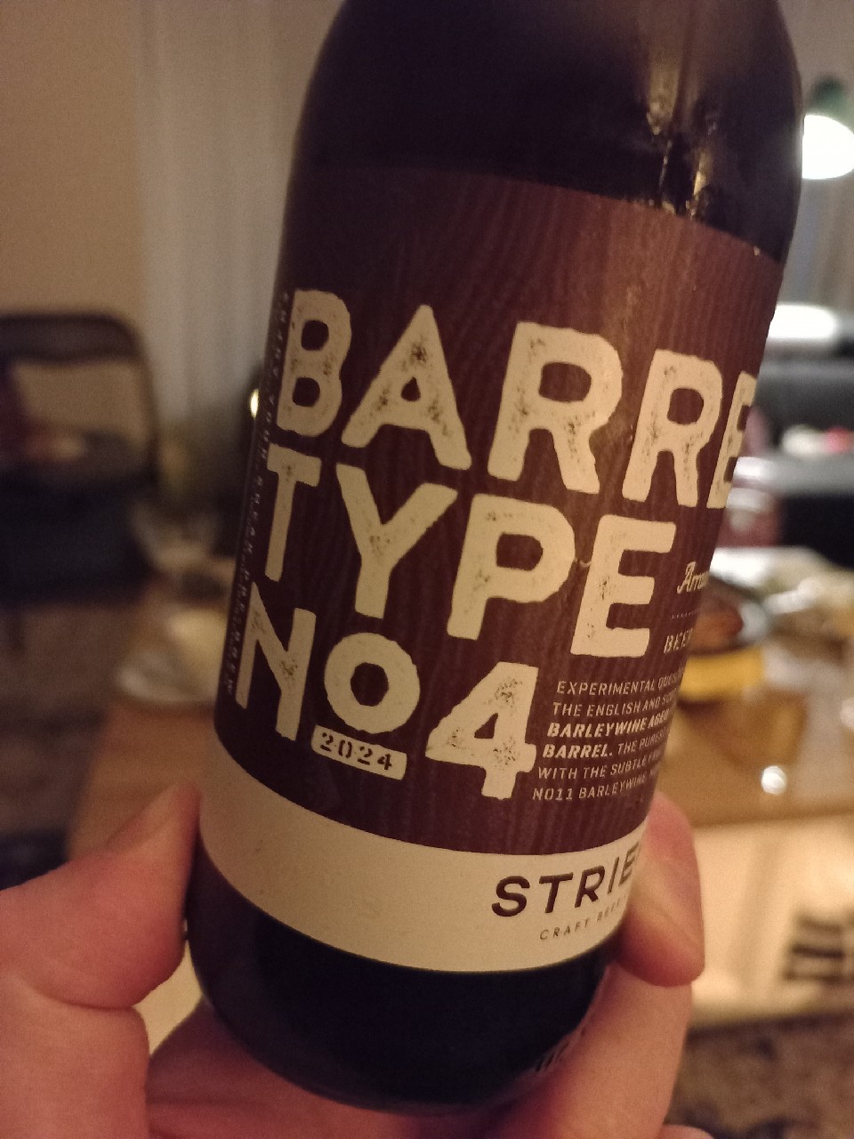 Barrel Type No4 2024, Strieper Craft Beer Company