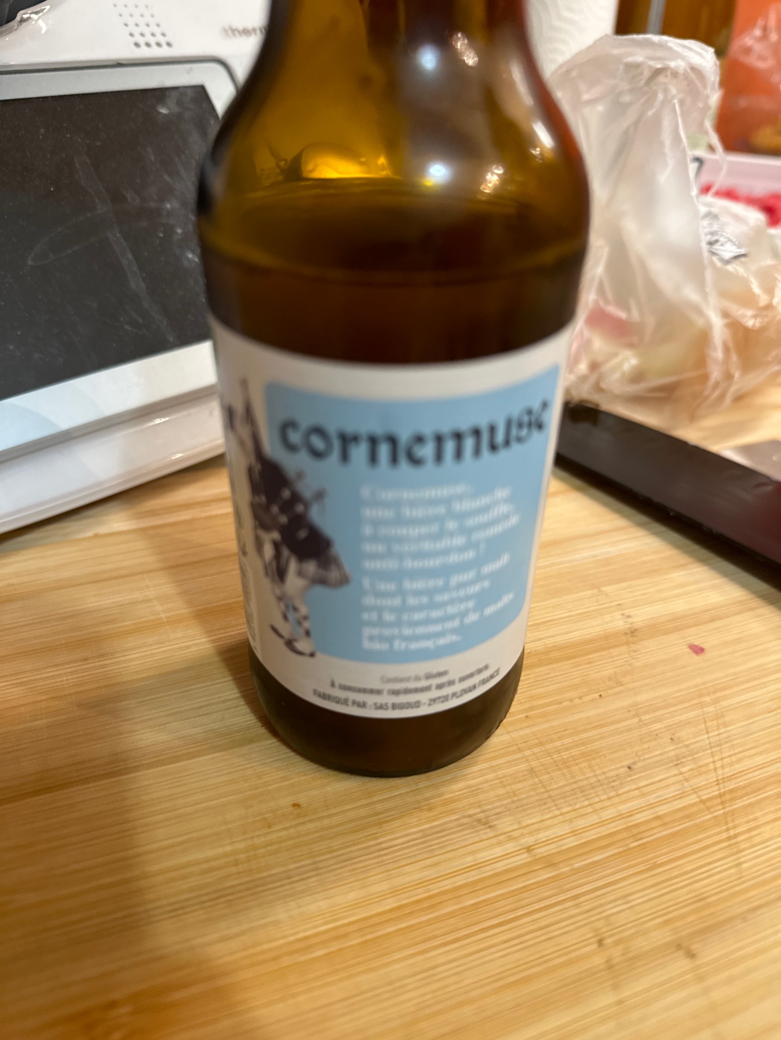 Cornemuse Bière Blanche, Cidres Le Brun / Bigoud