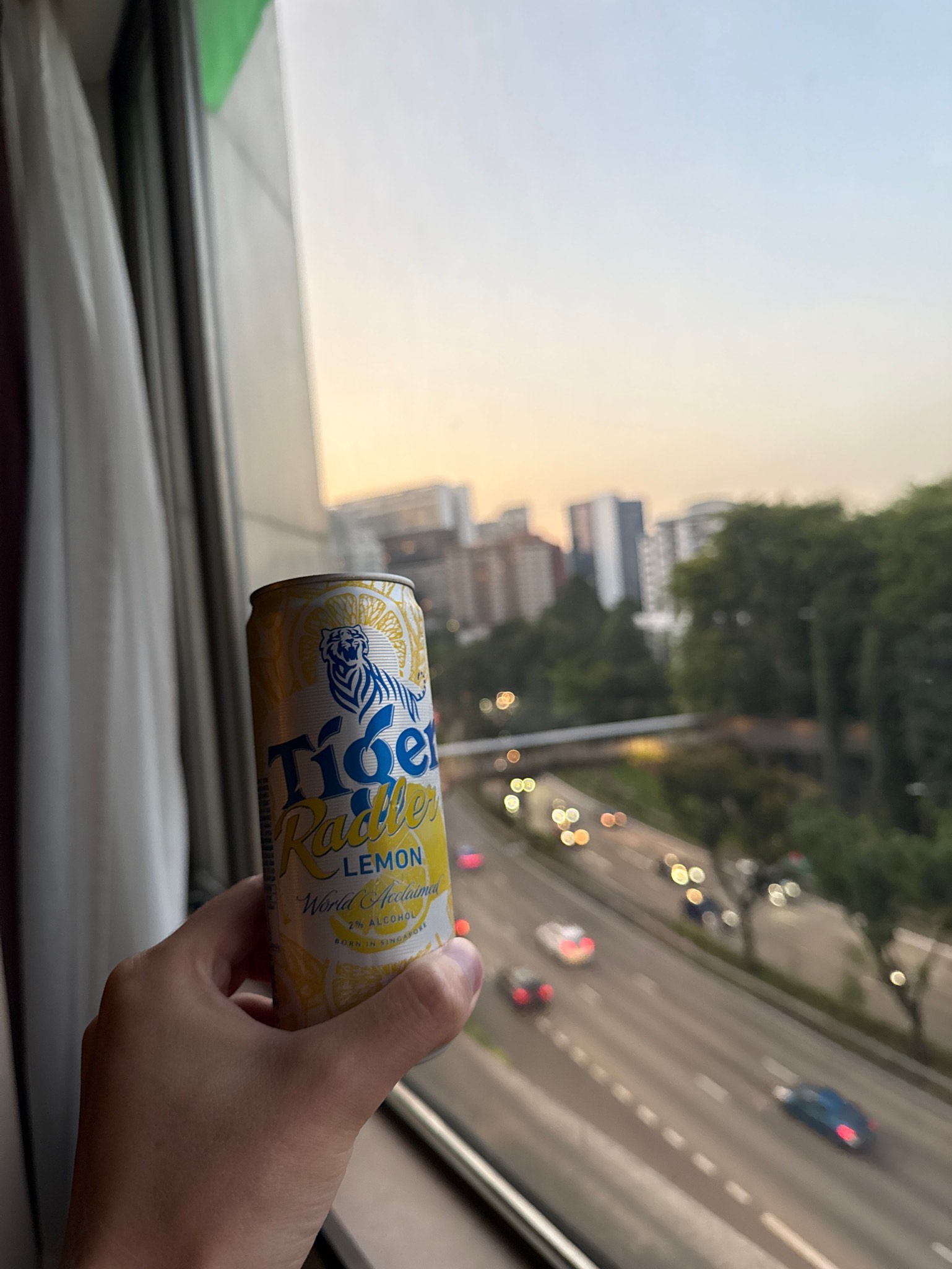 Tiger Radler Lemon, Singapore