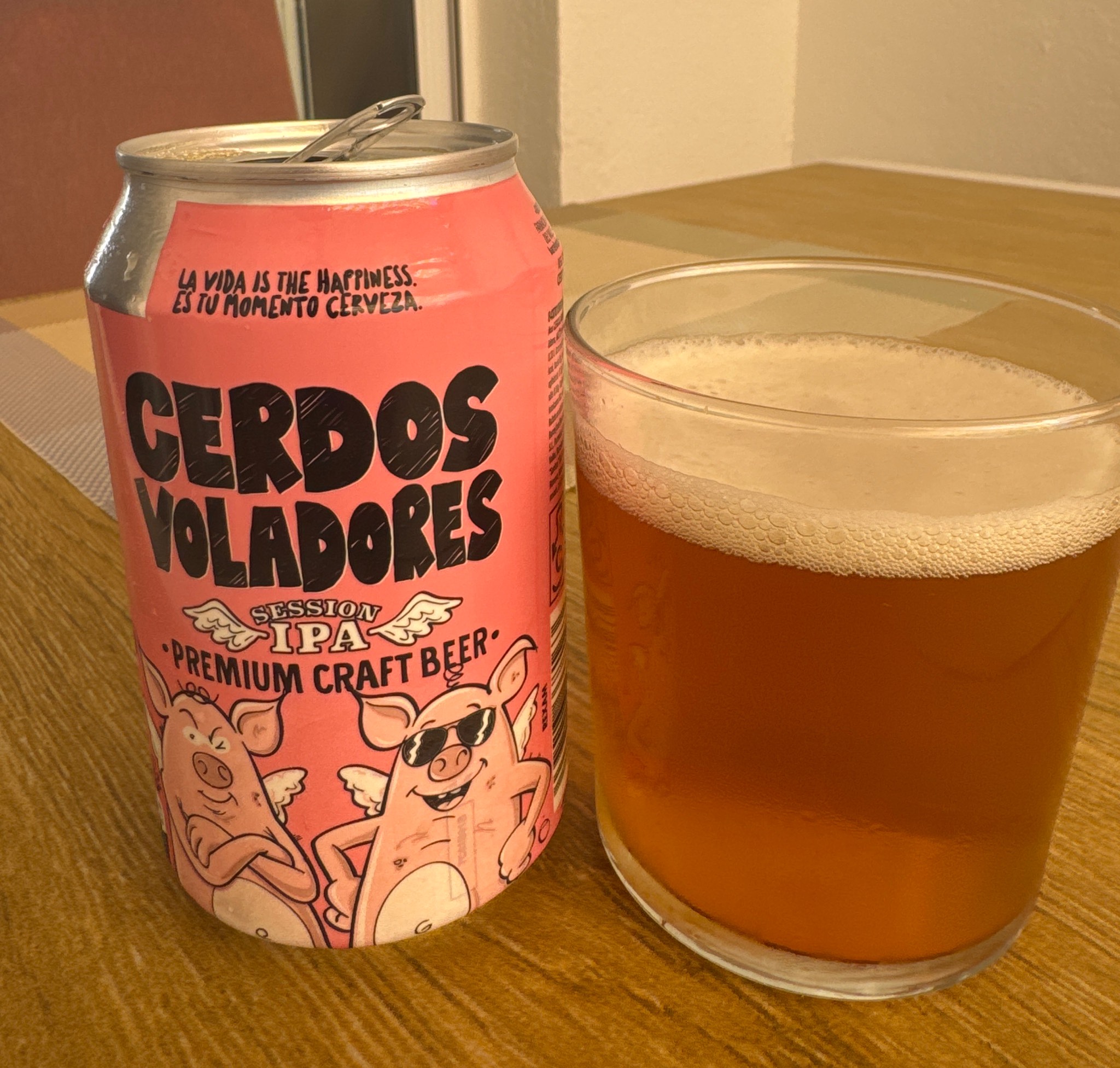 Cerdos Voladores IPA, Barcelona Beer Company