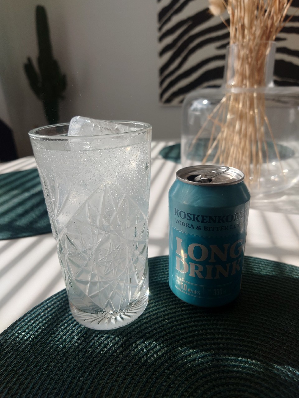 Koskenkorva Long Drink Vodka & Bitter Lemon, Finland