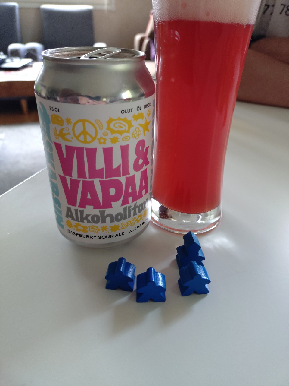 Villi & Vapaa Alkoholiton Sour Ale, Finland